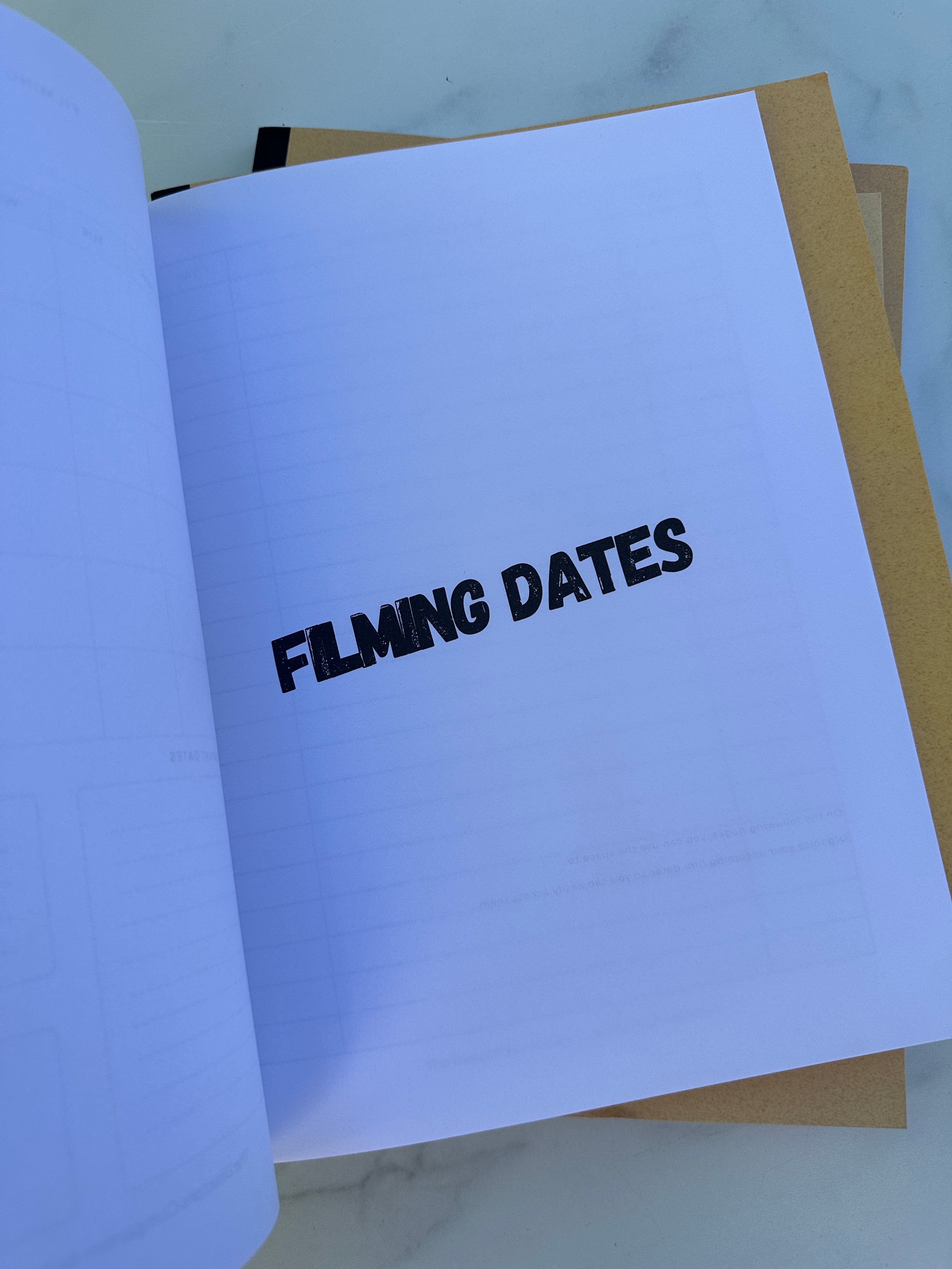 Where's My Directors's Notebook?