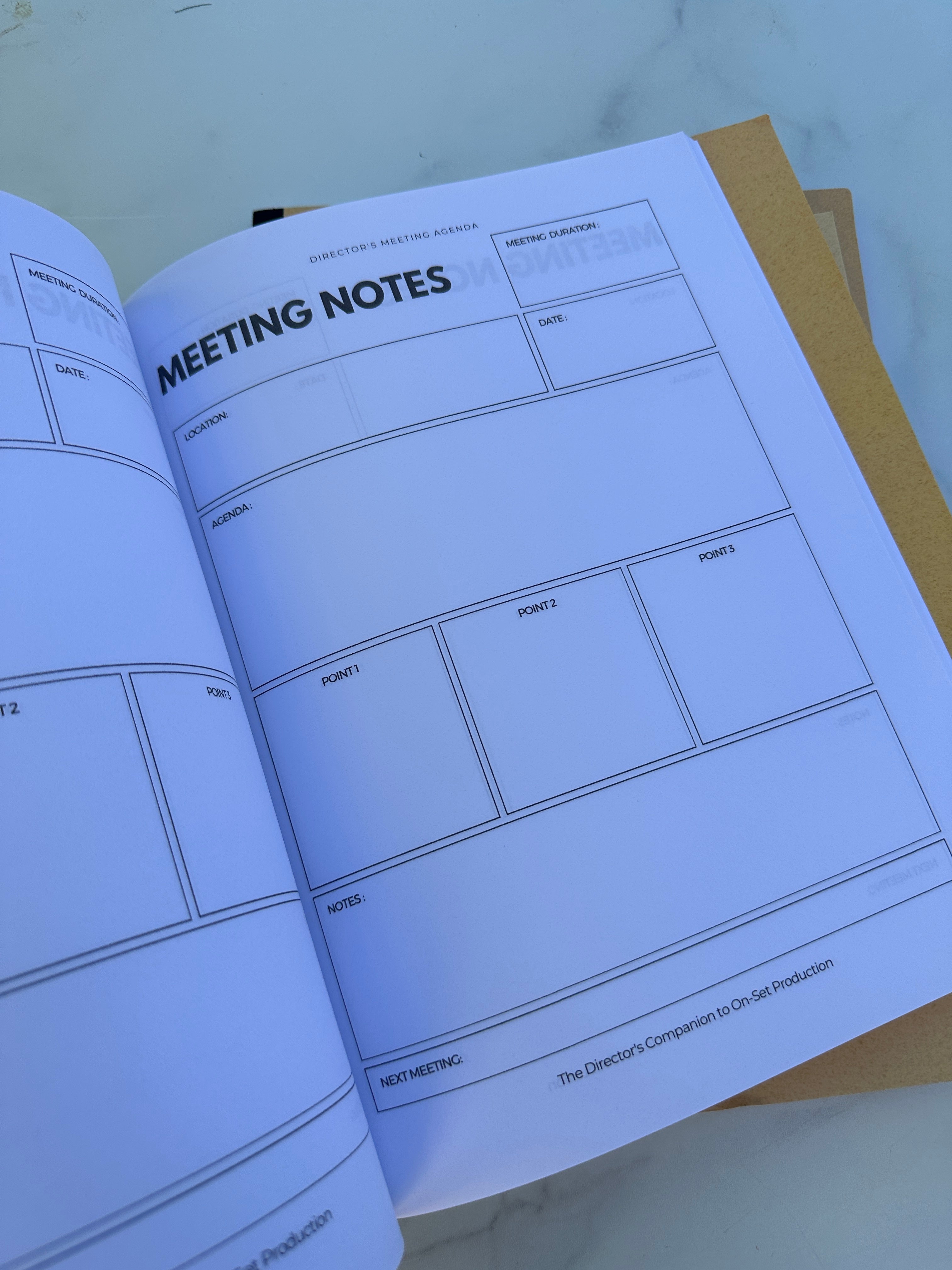 Where's My Directors's Notebook?